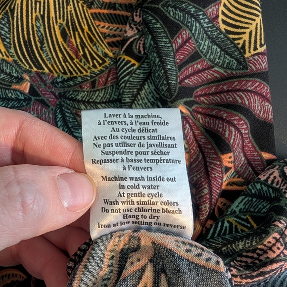 Tropical Print Women's Dress - Picture 6 of 6